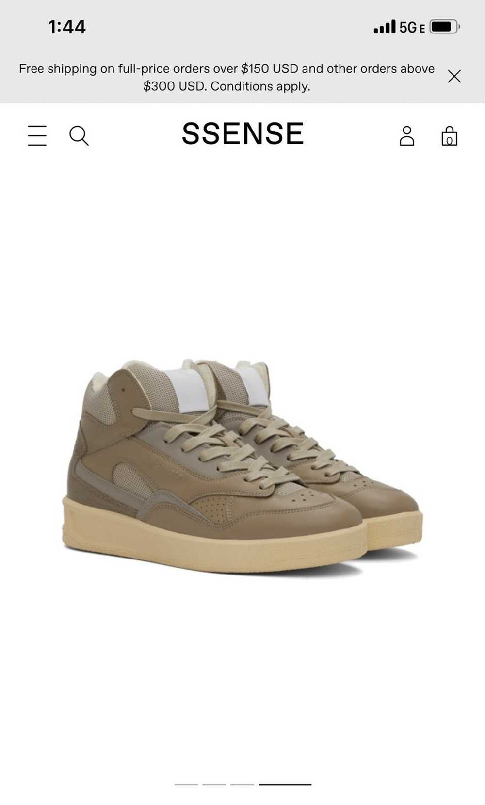 Jil Sander Basket Hi-Top Sneaker - image 7