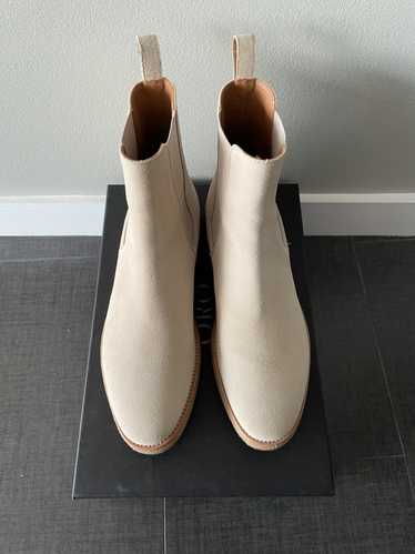 Oro Los Angeles Sand Crepe Chelsea Boots