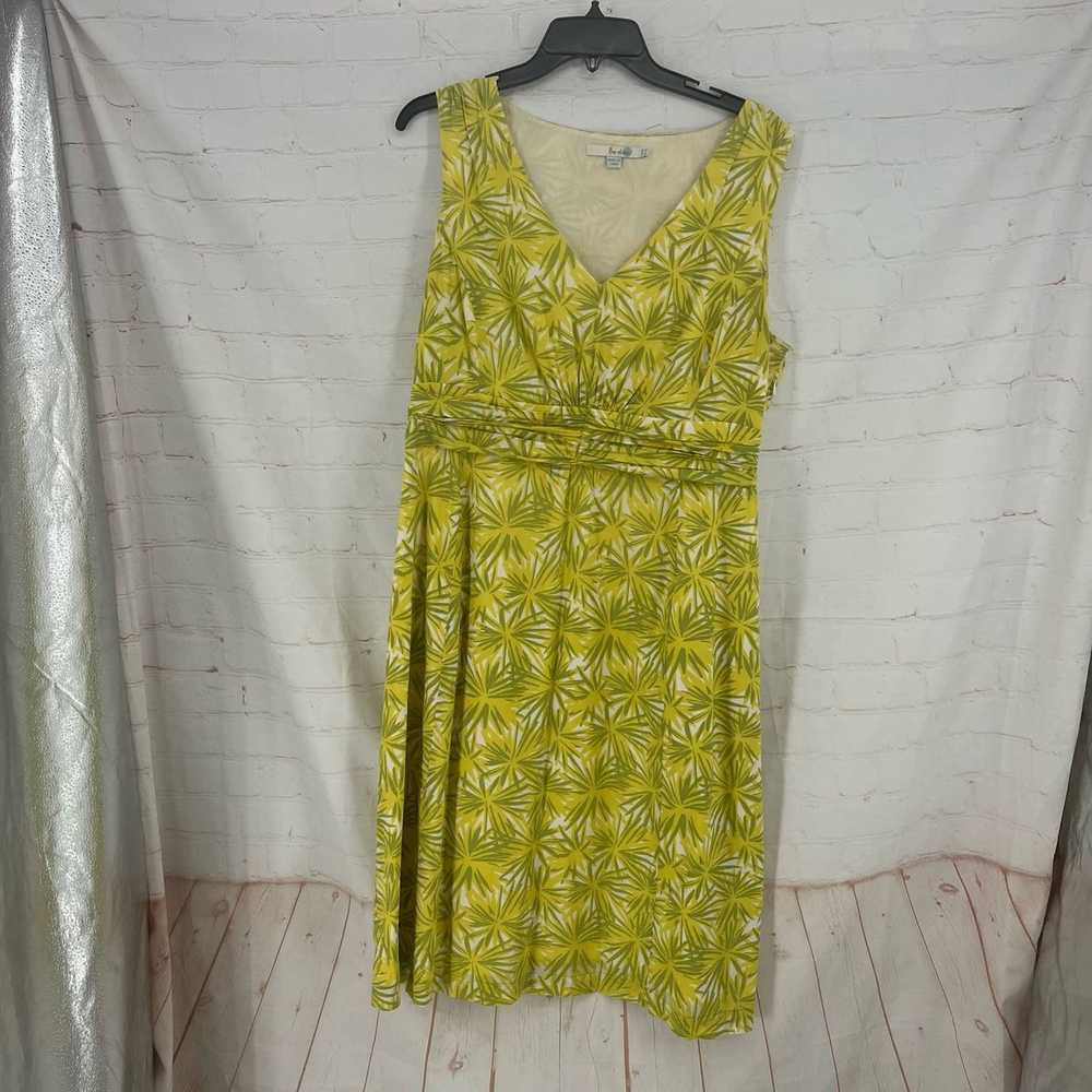 Boden Boden Yellow floral dress 10L - image 6