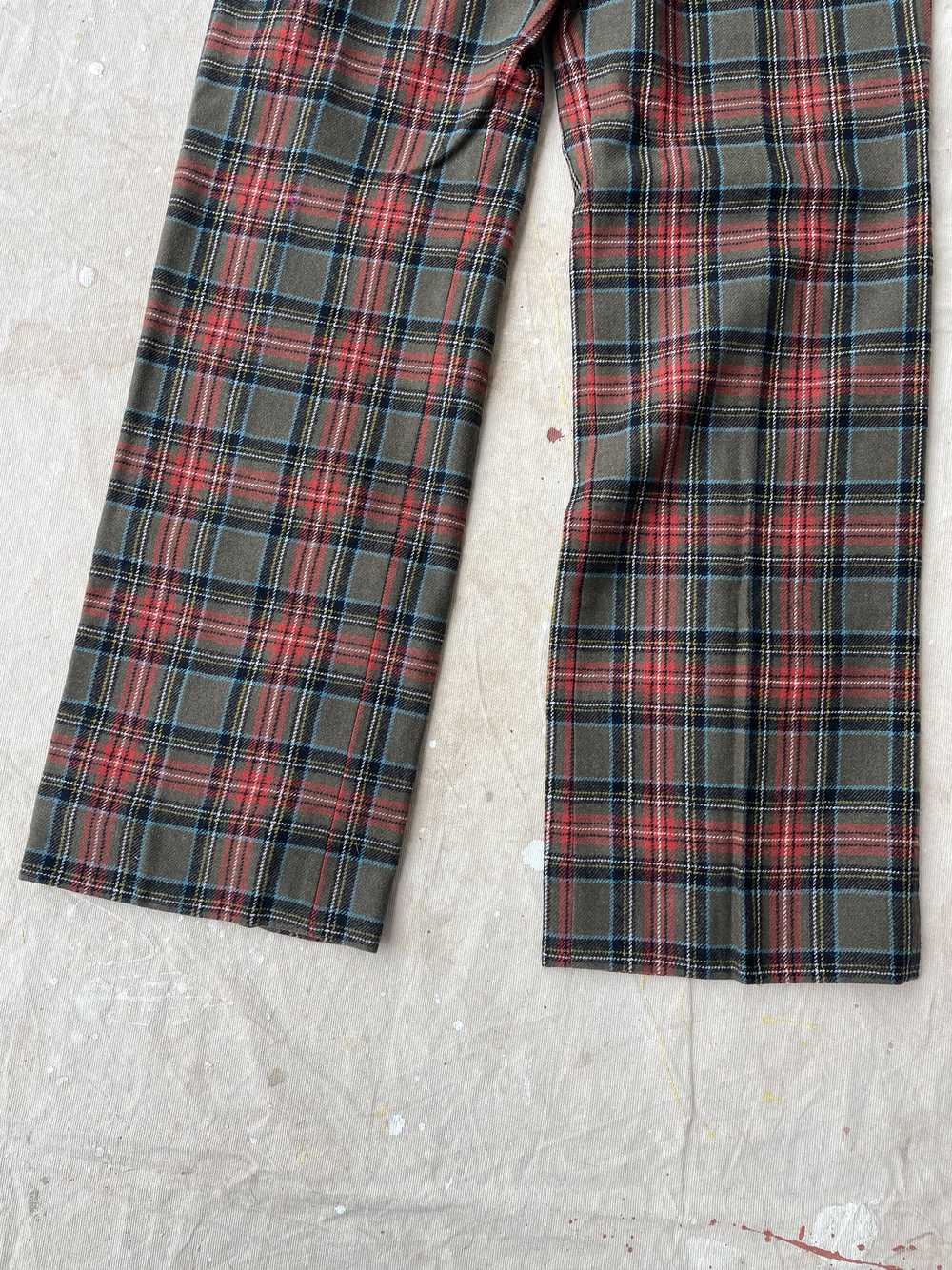 70's Pendleton Tartan Wool Trousers—[28X32] - image 2