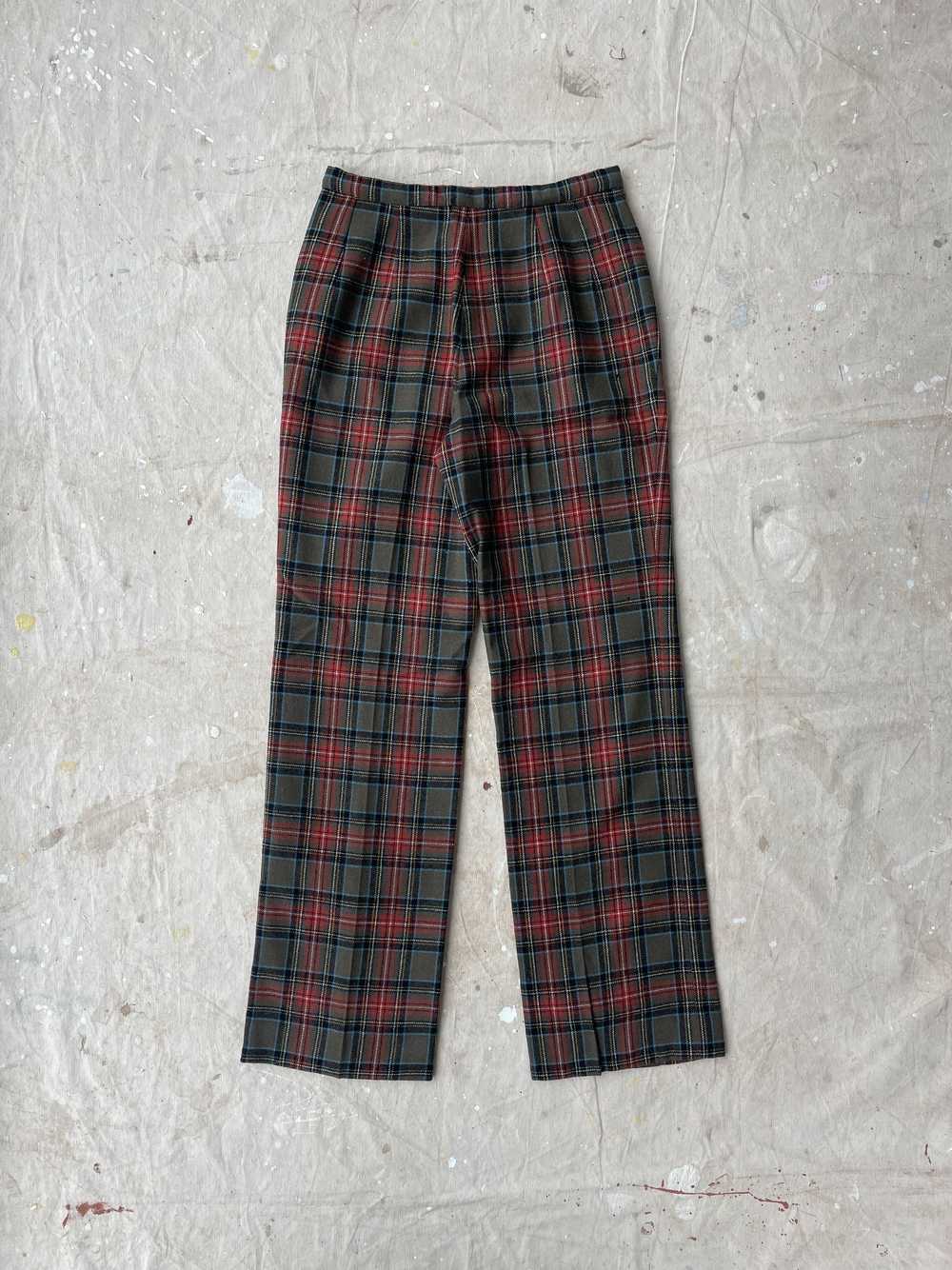 70's Pendleton Tartan Wool Trousers—[28X32] - image 3