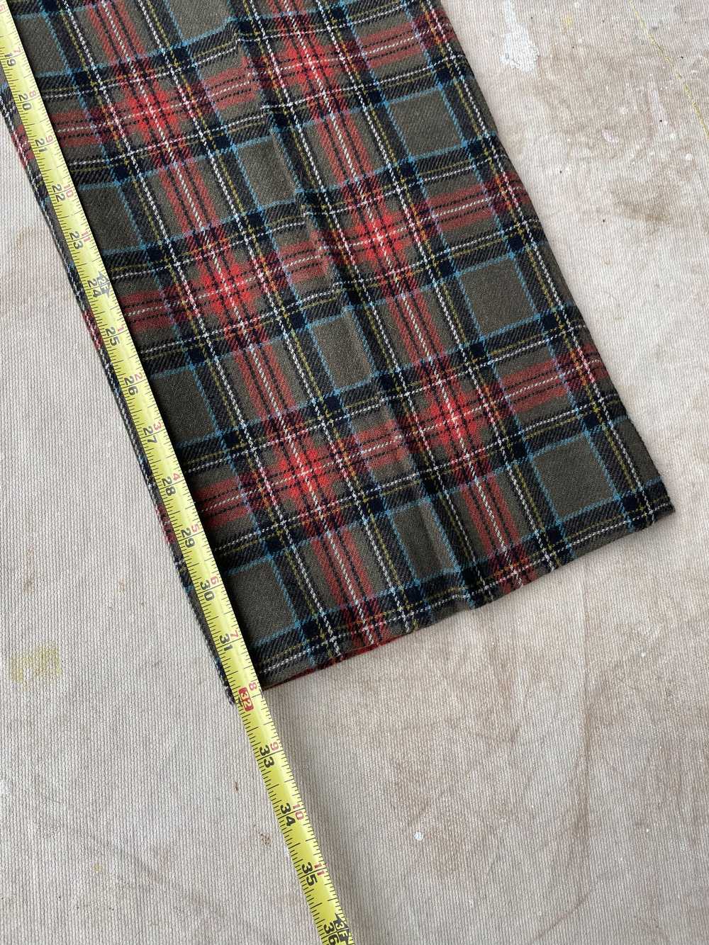 70's Pendleton Tartan Wool Trousers—[28X32] - image 6