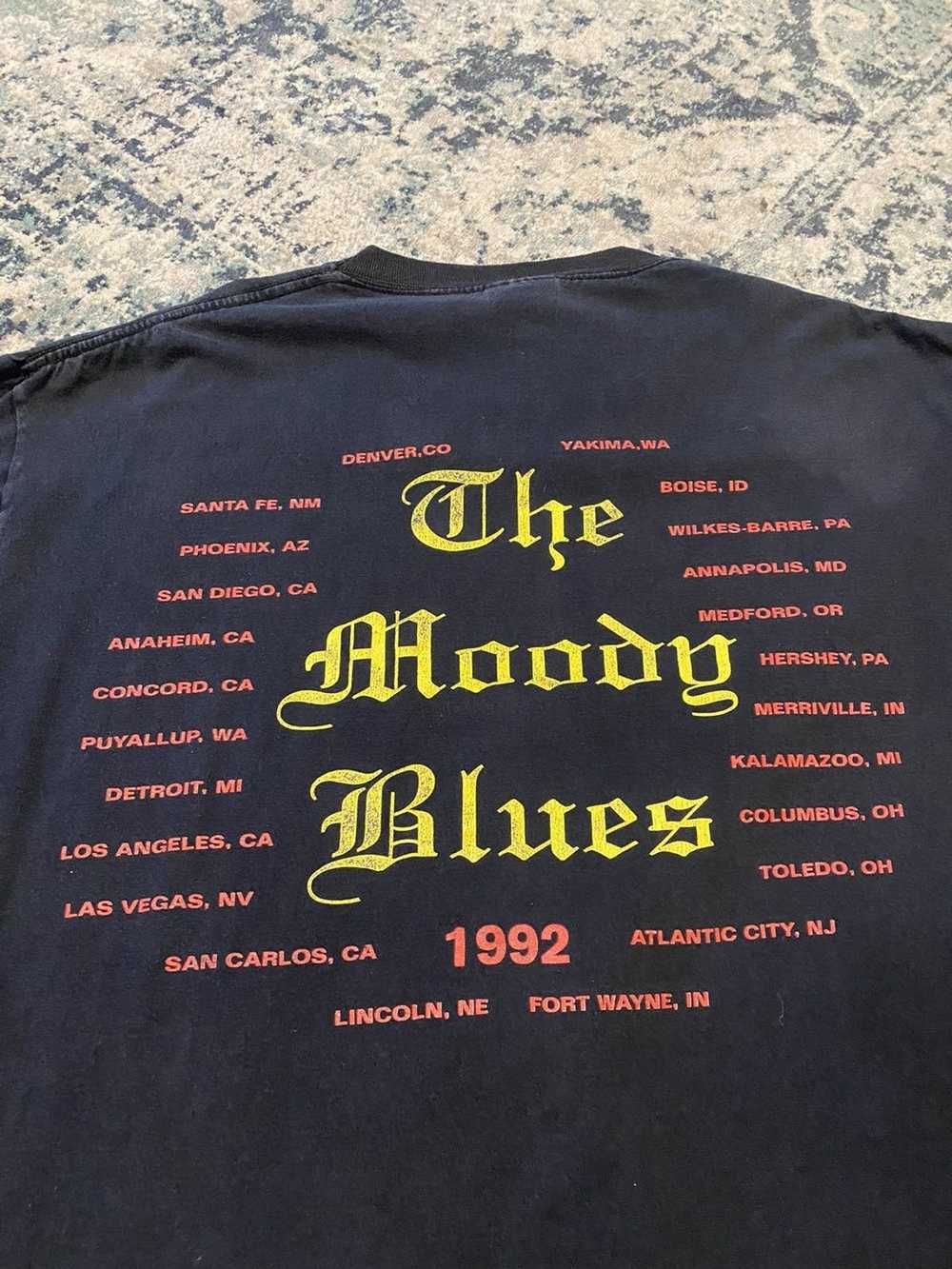 Band Tees × Vintage RARE 1992 Vintage Moody Blues… - image 8