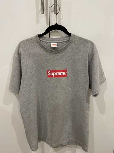 Supreme 20th Anniversary Box Logo Tee Grey