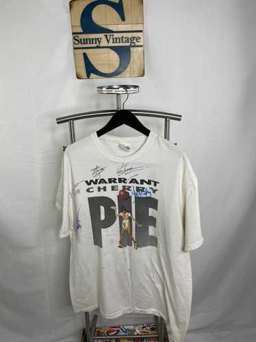 Band Tees × Streetwear Warrant cherry pie