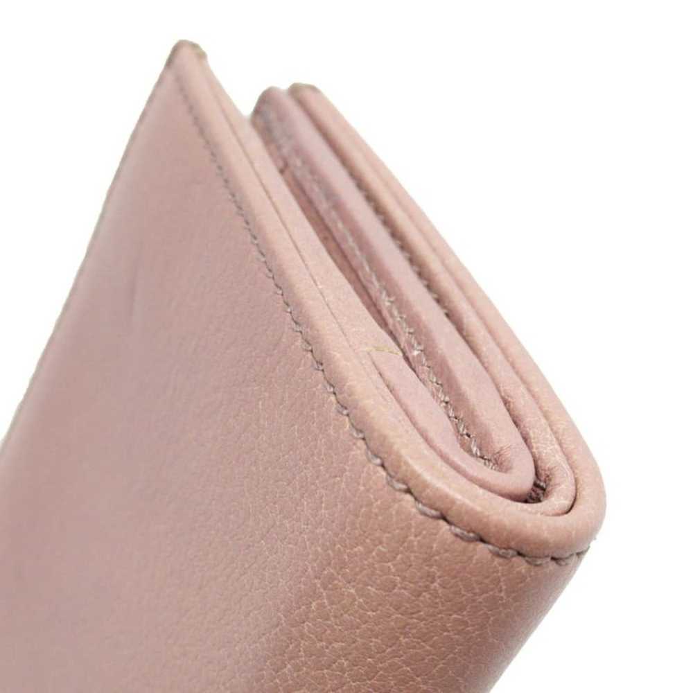 Gucci Gucci bi-fold wallet interlocking G pink x … - image 3