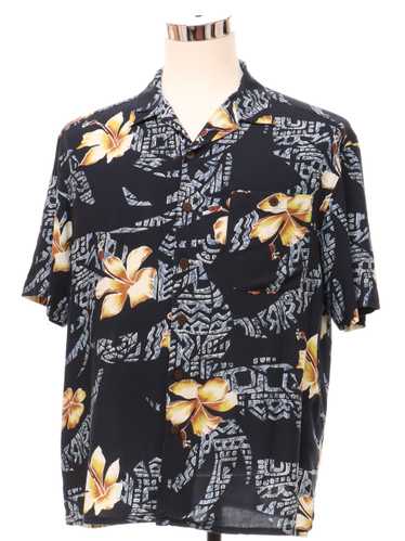 1990's Island Fever Mens Rayon Hawaiian Shirt