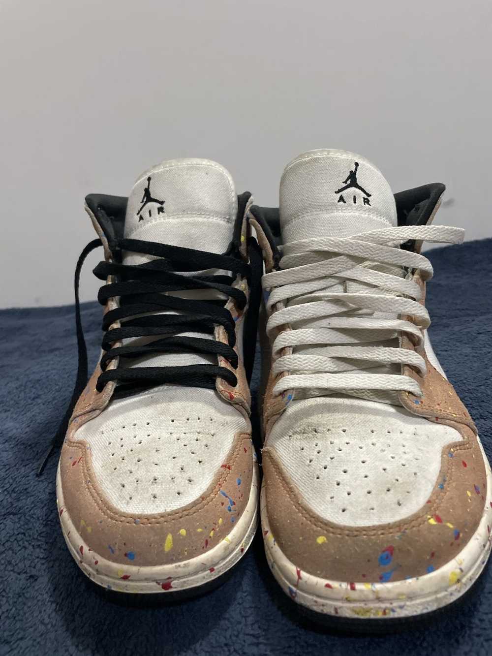 Jordan Brand × Nike Brushstroke Jordan 1 mid - image 3