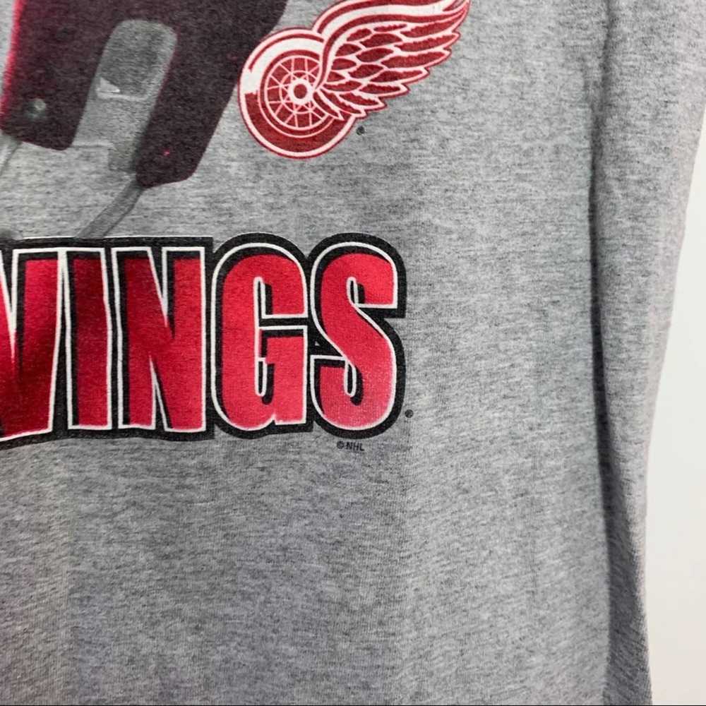 Vintage Vintage Detroit Red Wings Hockey Tee Shir… - image 3