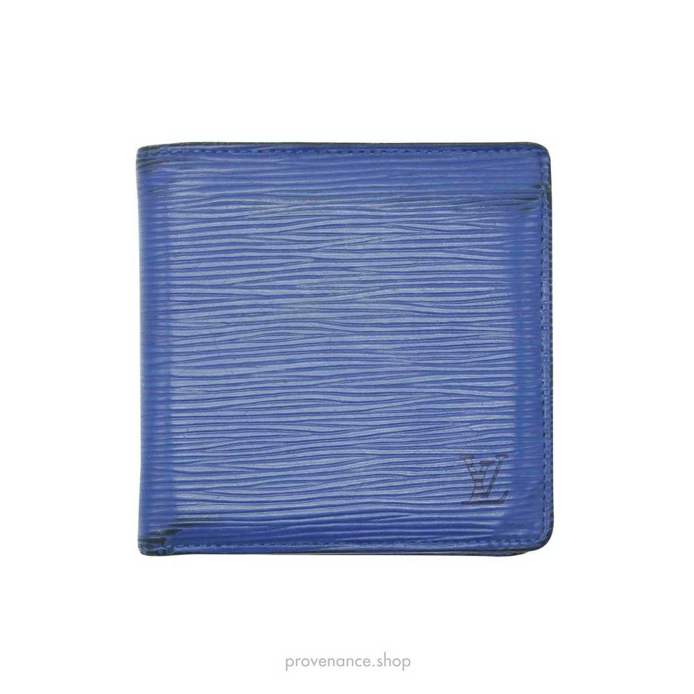 Louis Vuitton 🔴 Marco Wallet - Toledo Blue Epi L… - image 1