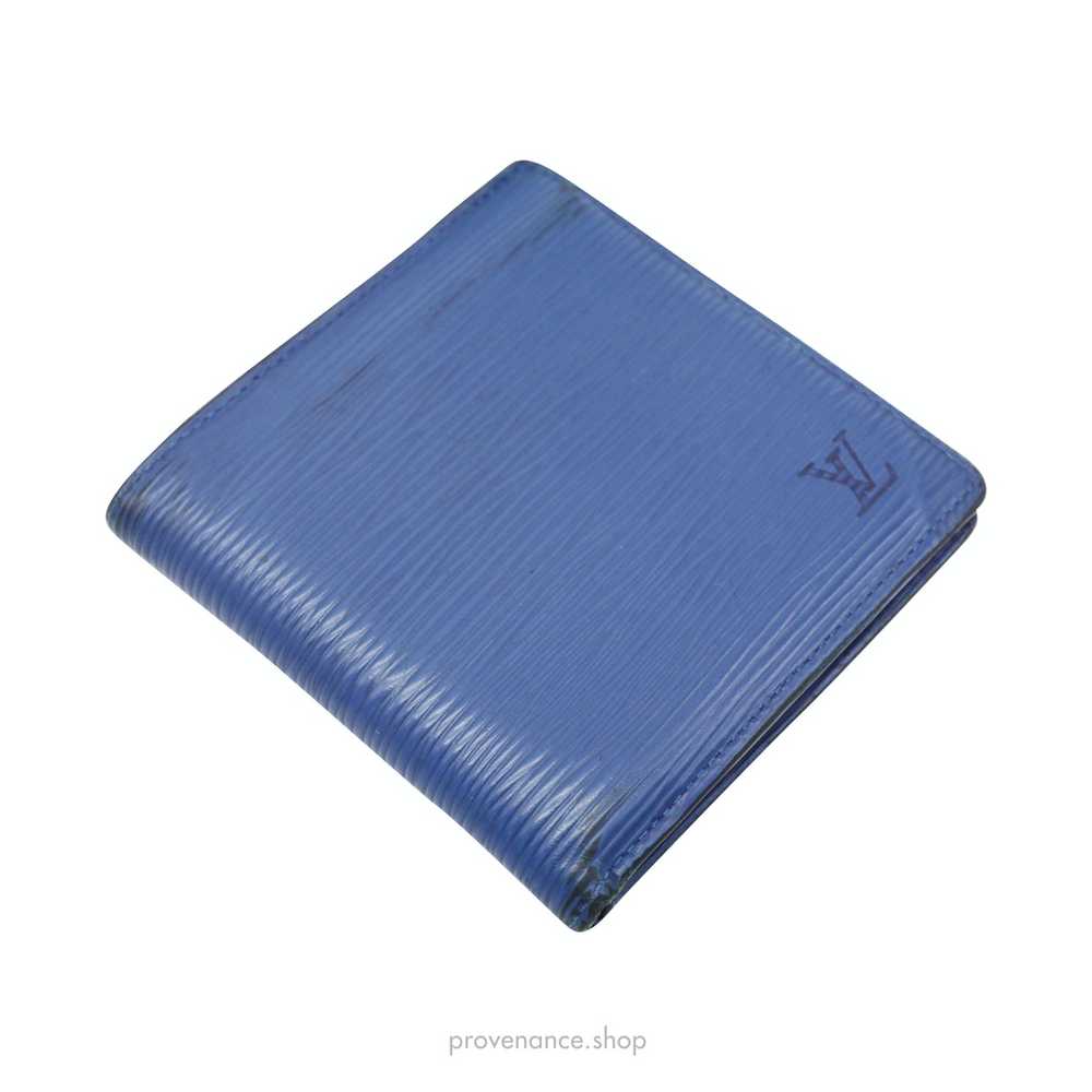 Louis Vuitton 🔴 Marco Wallet - Toledo Blue Epi L… - image 3