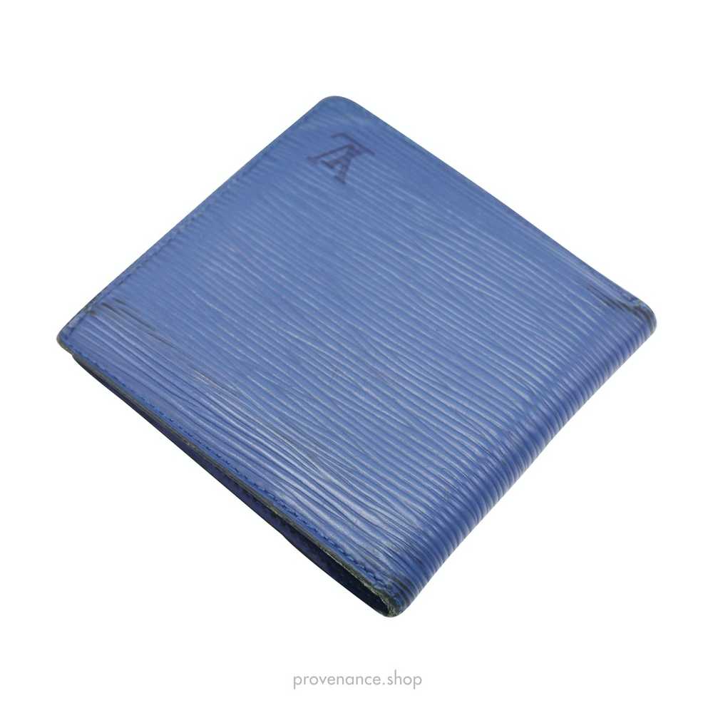 Louis Vuitton 🔴 Marco Wallet - Toledo Blue Epi L… - image 4