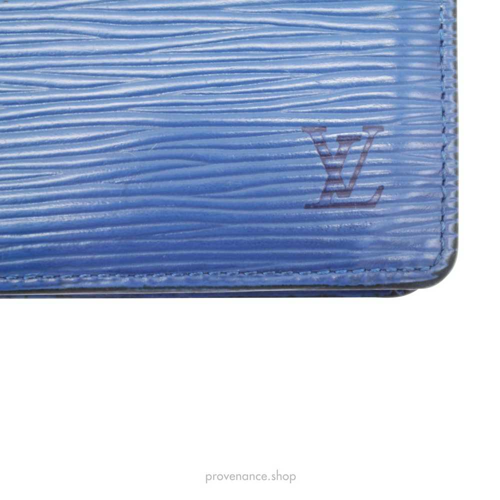 Louis Vuitton 🔴 Marco Wallet - Toledo Blue Epi L… - image 5