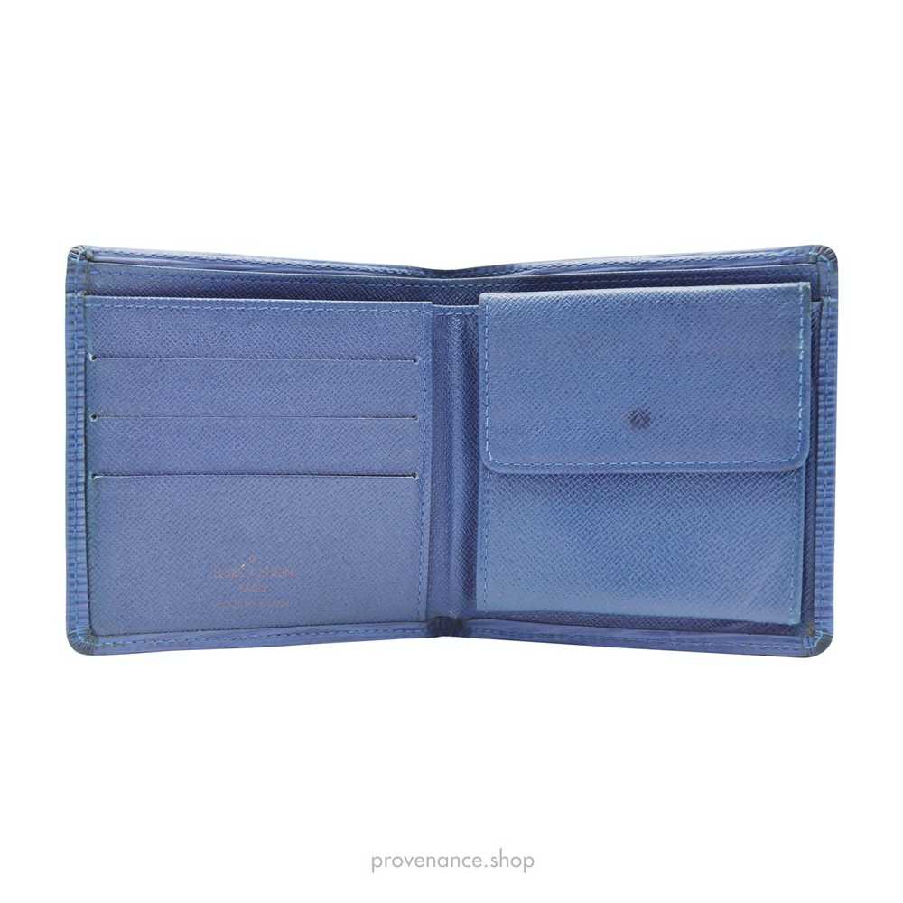 Louis Vuitton 🔴 Marco Wallet - Toledo Blue Epi L… - image 6