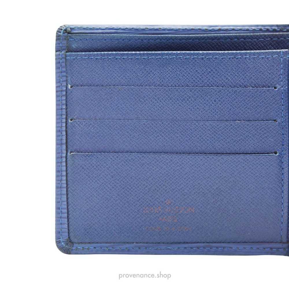 Louis Vuitton 🔴 Marco Wallet - Toledo Blue Epi L… - image 7