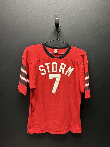 Made In Usa × Vintage 1960s “Storm” football jers… - image 1