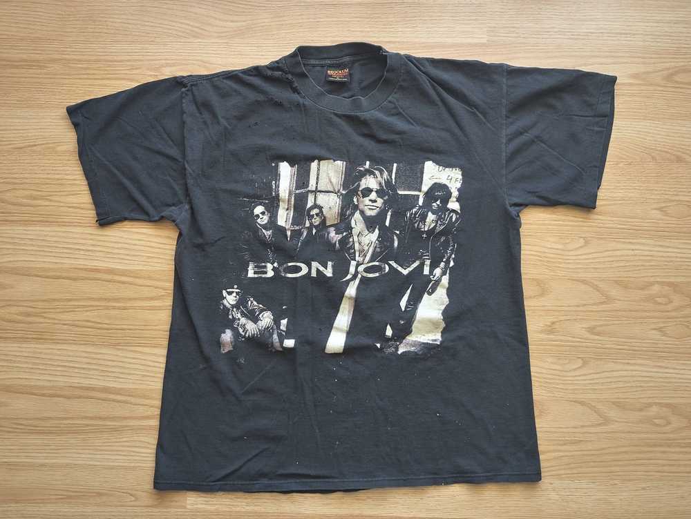 Band Tees × Brockum × Vintage Vintage Bon Jovi Ke… - image 1