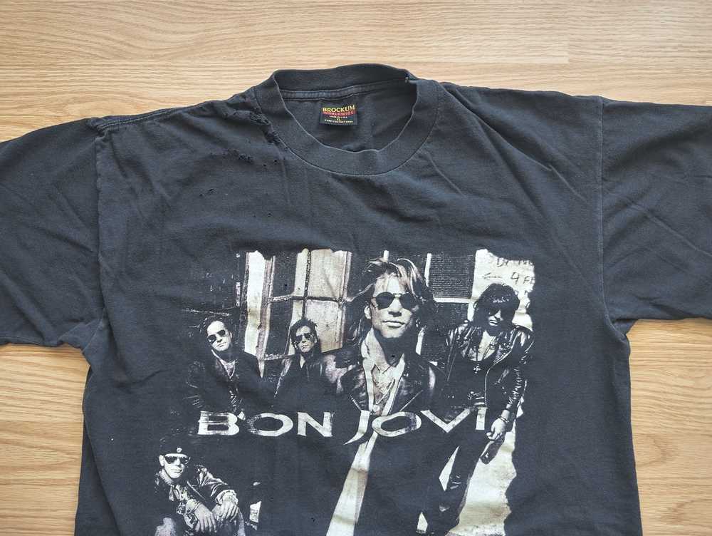 Band Tees × Brockum × Vintage Vintage Bon Jovi Ke… - image 2
