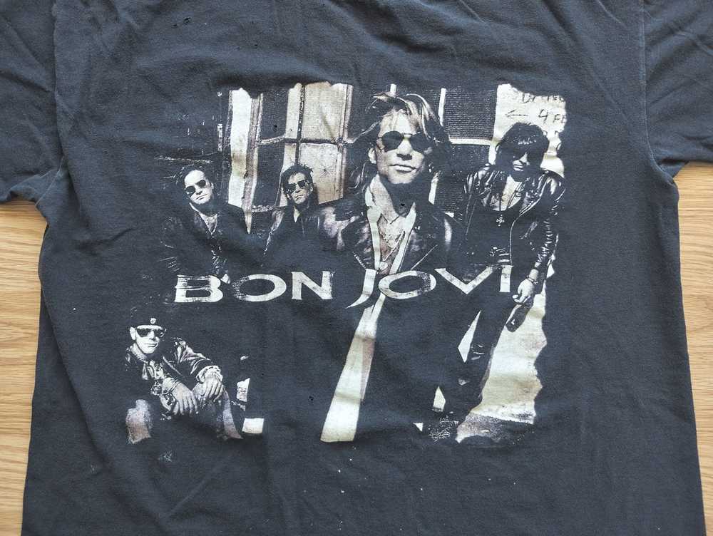 Band Tees × Brockum × Vintage Vintage Bon Jovi Ke… - image 3
