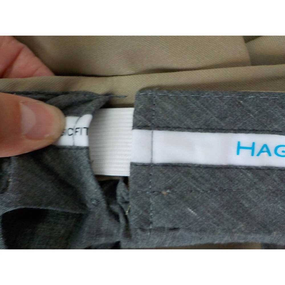 Haggar Haggar Classic Fit Cool18 Pro Beige Pants … - image 9