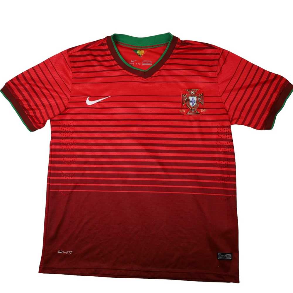 Nike × Soccer Jersey 2014 Nike FPF Portugal Home … - image 1