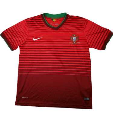 Nike × Soccer Jersey 2014 Nike FPF Portugal Home … - image 1