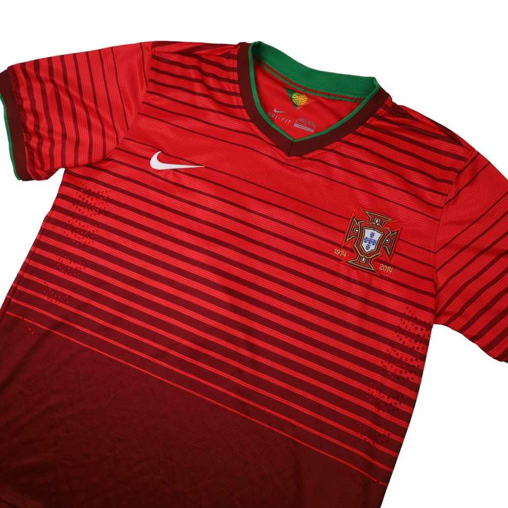 Nike × Soccer Jersey 2014 Nike FPF Portugal Home … - image 2