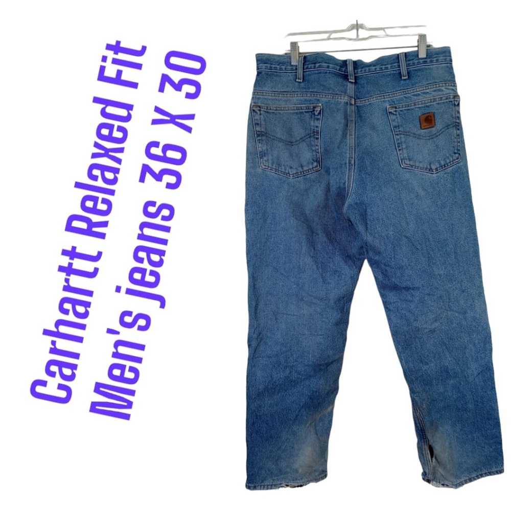 Carhartt Carhartt Relaxed Fit Distressed Worn Tap… - image 1