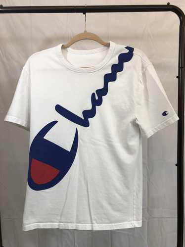 Champion × Vintage Vintage White Champion Script C