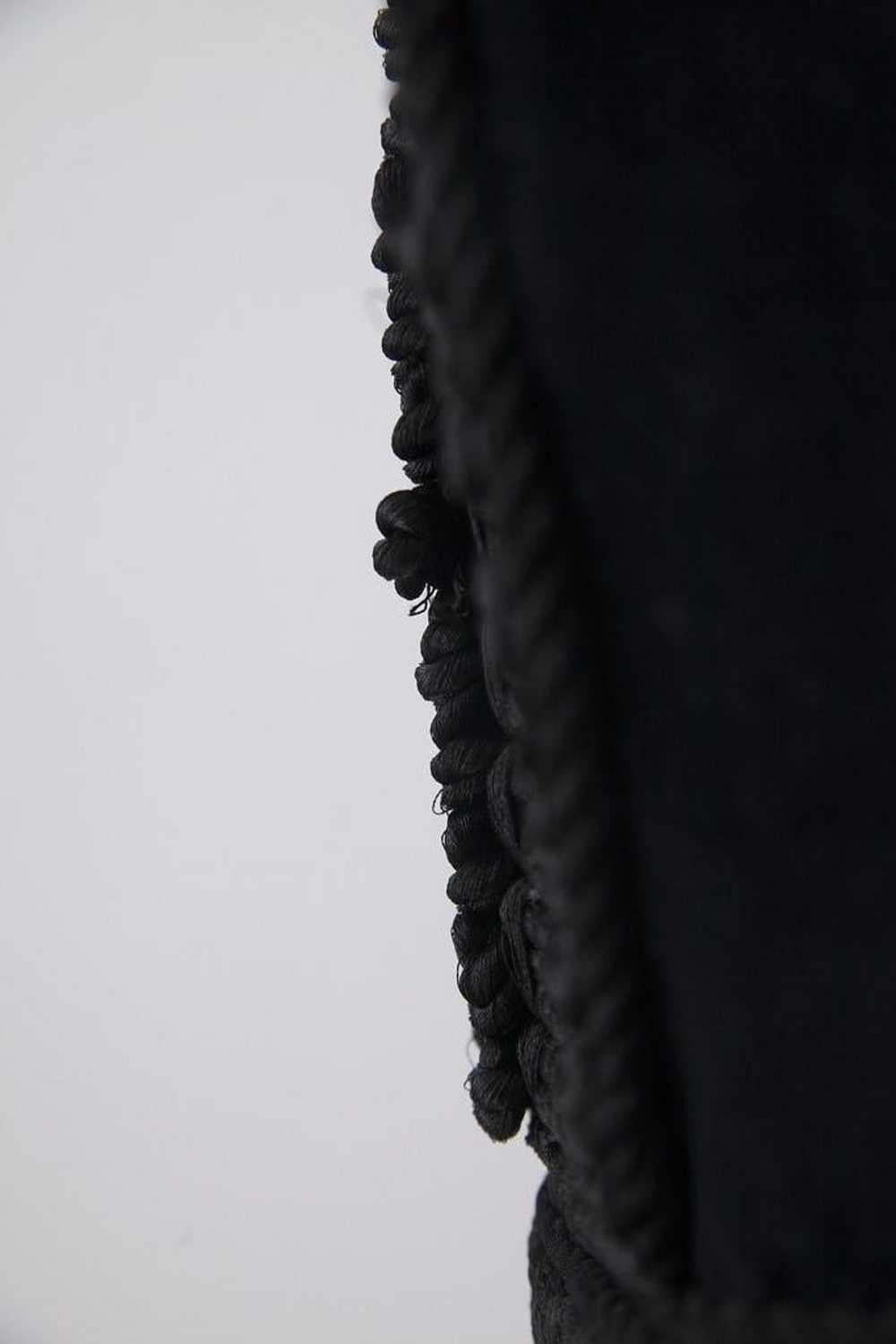 Balmain X H&M Black velvet dress - image 8