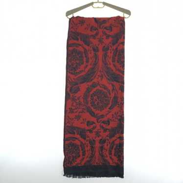 Versace VERSACE stole red wool made in Italy Vers… - image 1