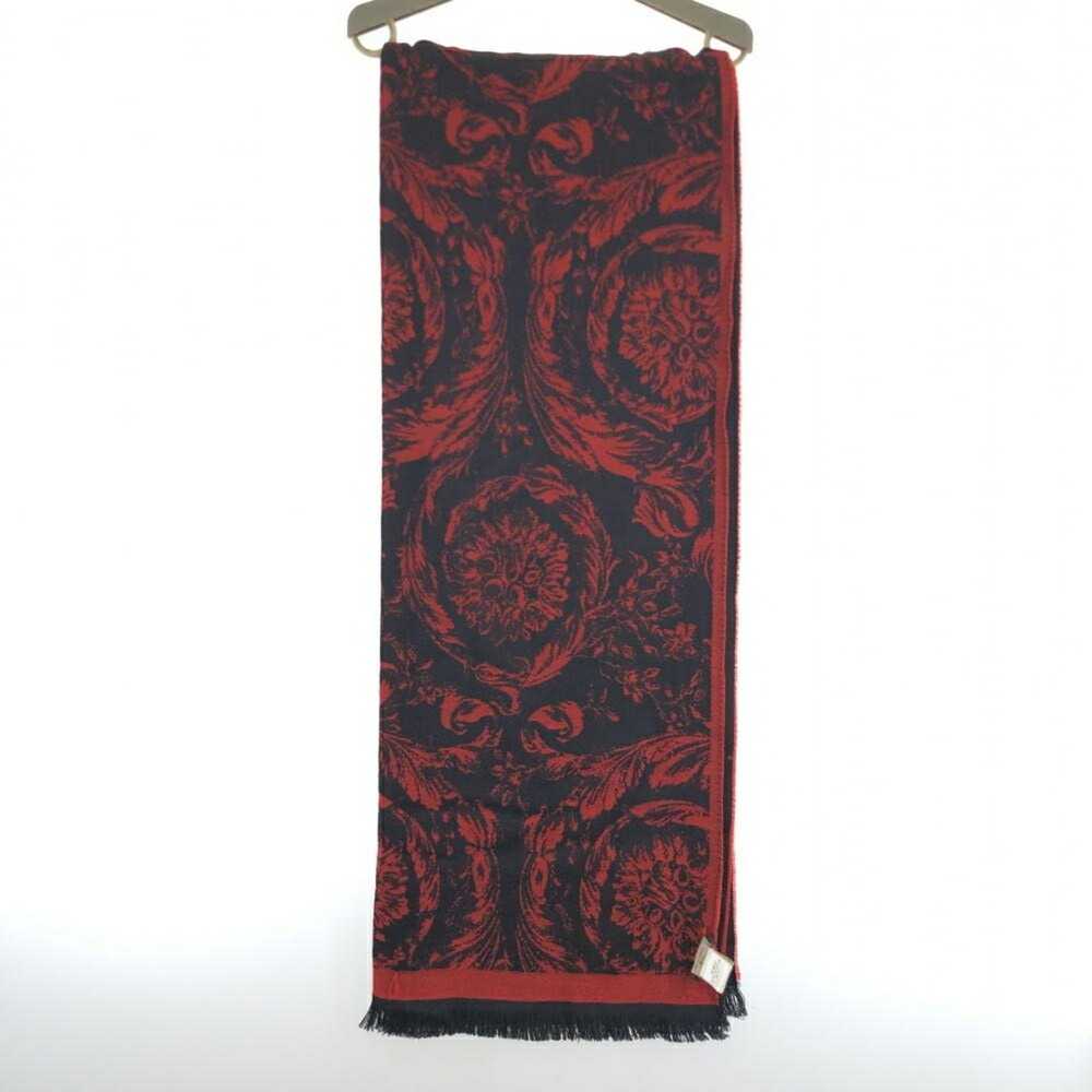 Versace VERSACE stole red wool made in Italy Vers… - image 3