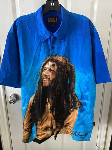 Bob Marley Vintage BOB MARLEY Mens Shirt Sleeve Bu