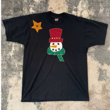 Snowman × Streetwear × Vintage Vintage Snowman T-… - image 1