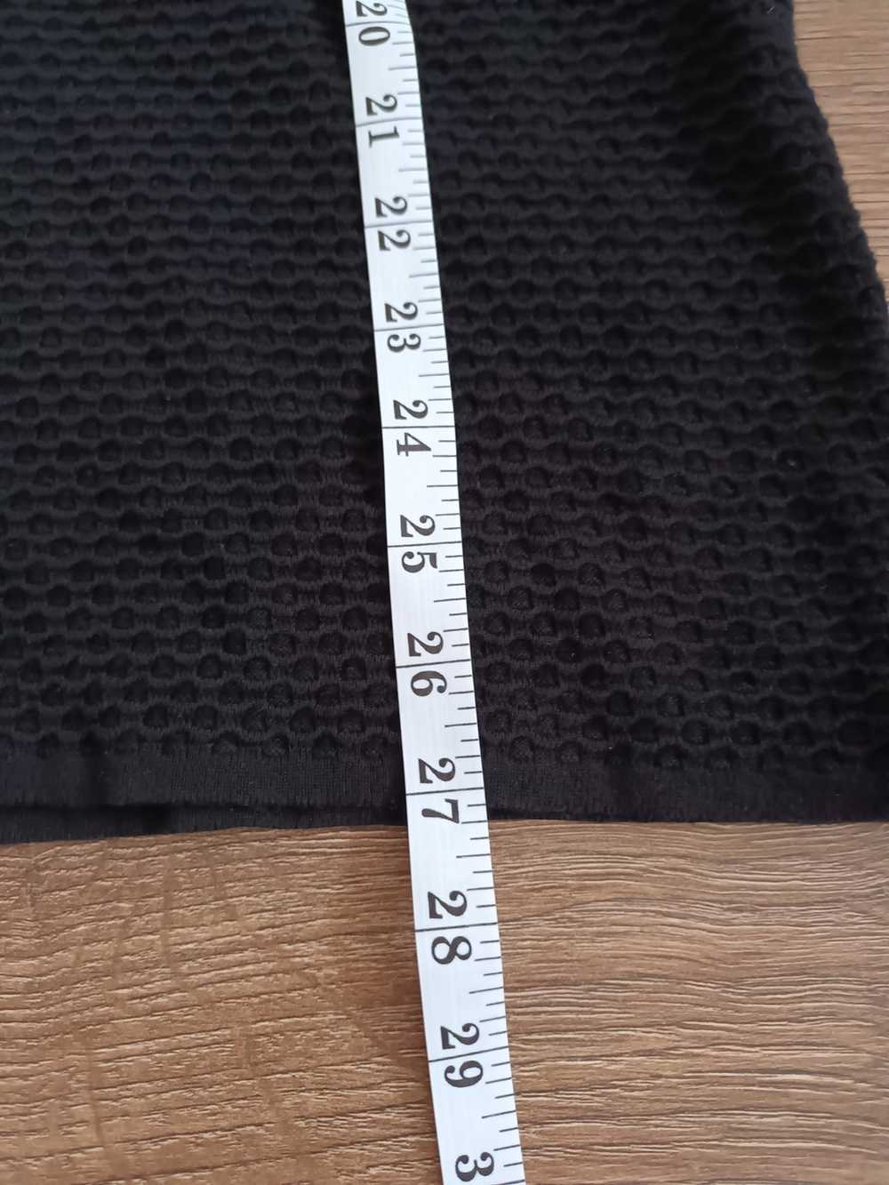 Cos COS Womens Waffle Knit Black Sweater Size XS - image 4