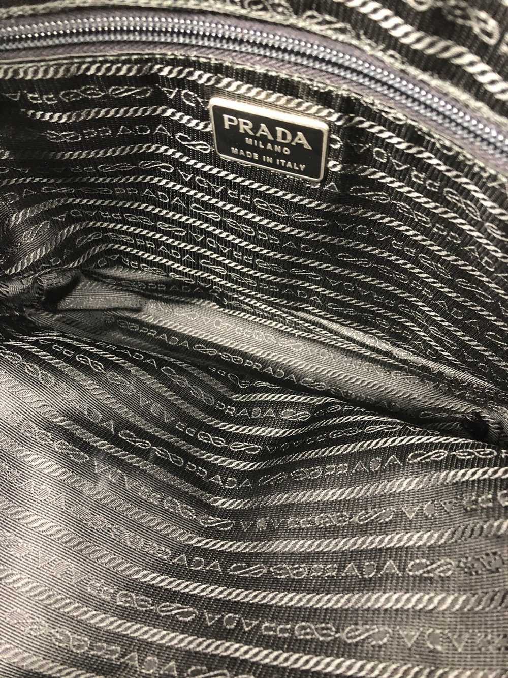 Prada Prada 1997’ tessuto trend nero tote bag - image 4