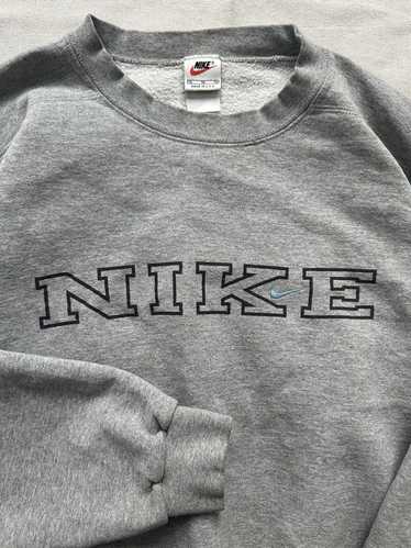 Nike × Streetwear × Vintage Nike Spellout Crewneck