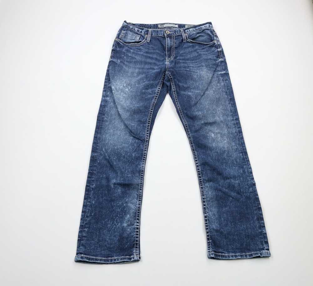 Buckle × Vintage Buckle BKE Acid Wash Stretch Thi… - image 1