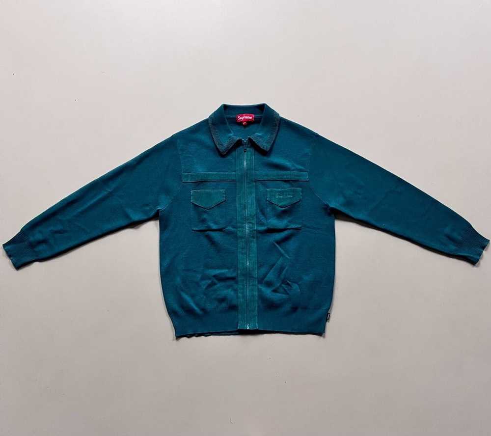 Supreme Supreme Corduroy Detailed Zip Sweater - image 2