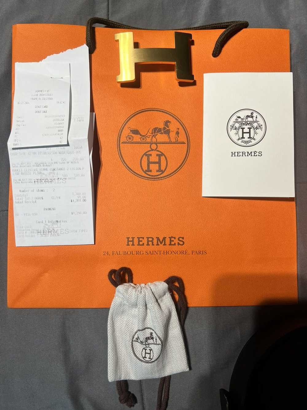Hermes Hermes Reversible belt - image 1