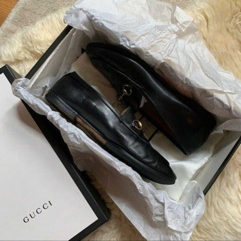 Gucci GUCCI Brixton Horsebit Black Leather Design… - image 2