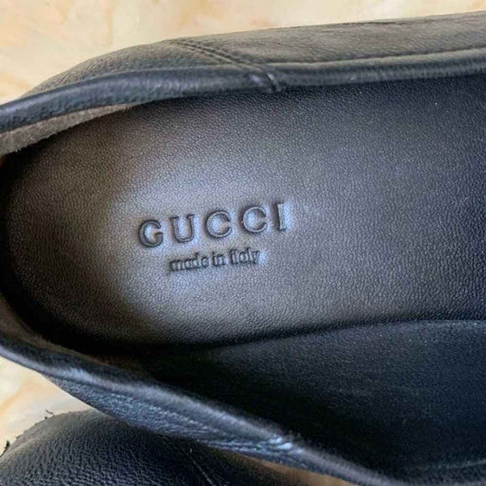 Gucci GUCCI Brixton Horsebit Black Leather Design… - image 6