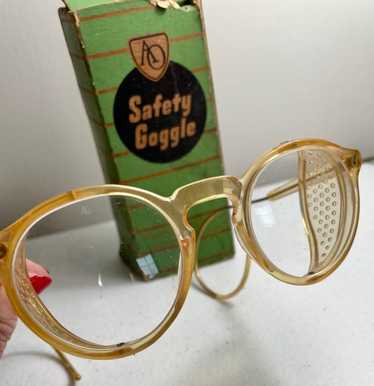 小物 vintage american optical SURE-GUARD TART Vintage Pair American Optical Sure-Guard Rubber Safety