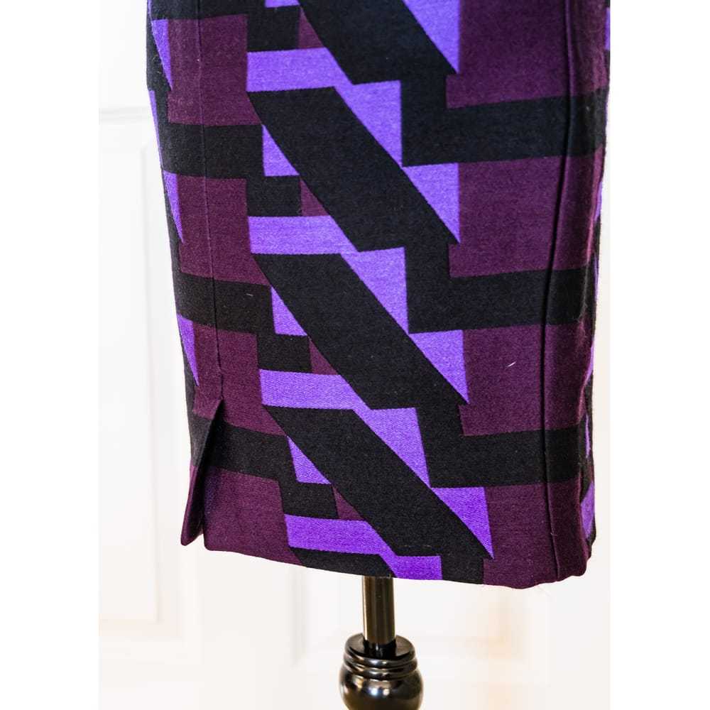 Versace Wool mid-length skirt - image 2
