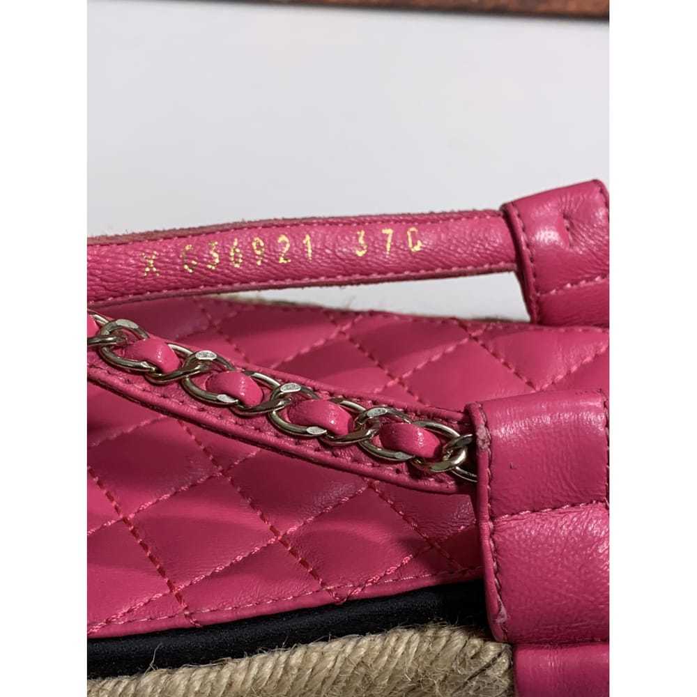 Chanel Leather espadrilles - image 3