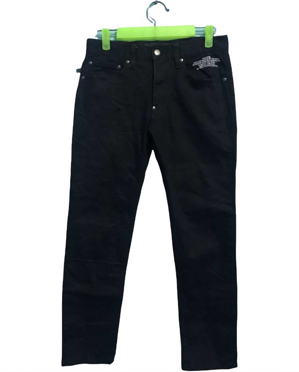 Undercover Gu x Undercover Black Denim Pants - image 1