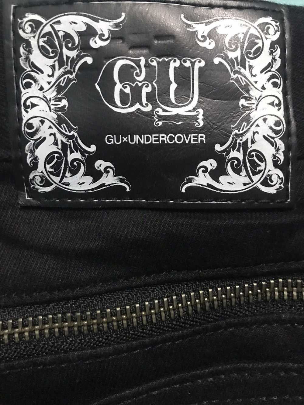 Undercover Gu x Undercover Black Denim Pants - image 8