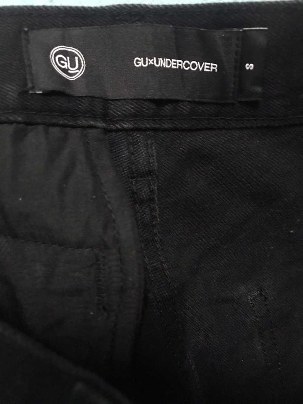 Undercover Gu x Undercover Black Denim Pants - image 9