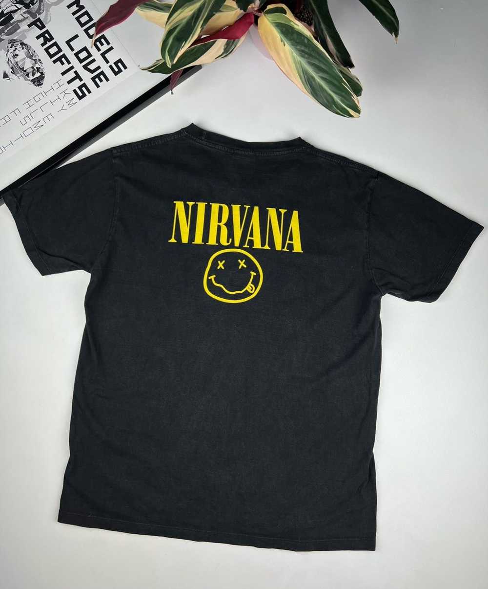 Band Tees × Nirvana × Rock T Shirt 90s vintage Ni… - image 2