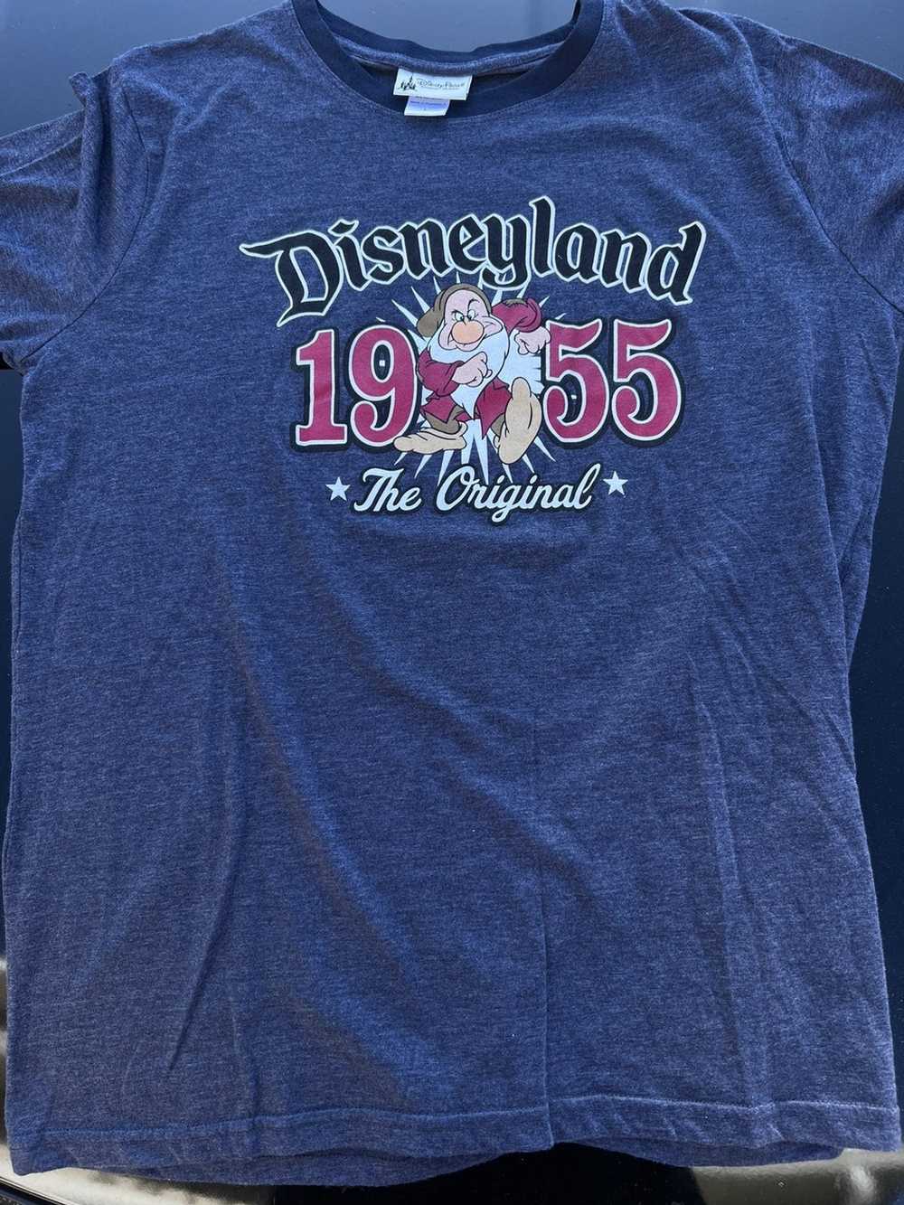 Disney × Vintage 00s Disneyland grumpy tee - image 1